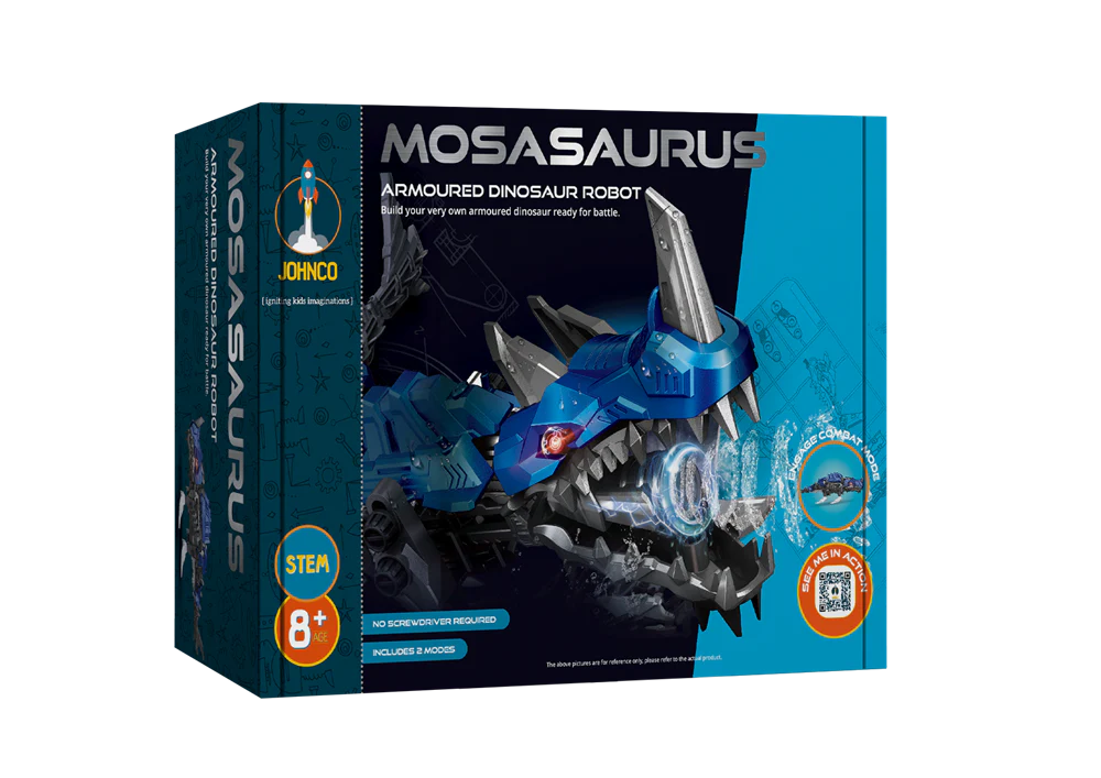 Mosasaurus - Armoured Dinosaur Robot Kit