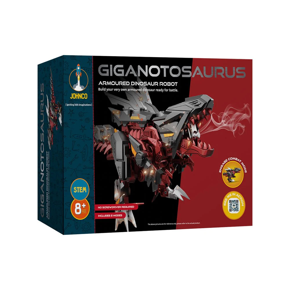 Giganotosaurus - Armoured Dinosaur Robot Kit