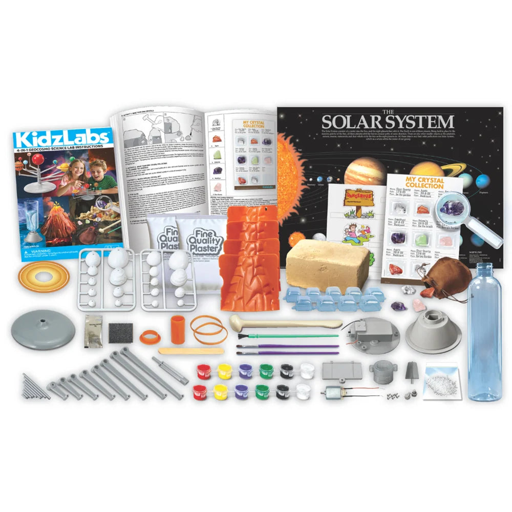 KidzLabs - 4 in 1 Geocosmo Science Lab