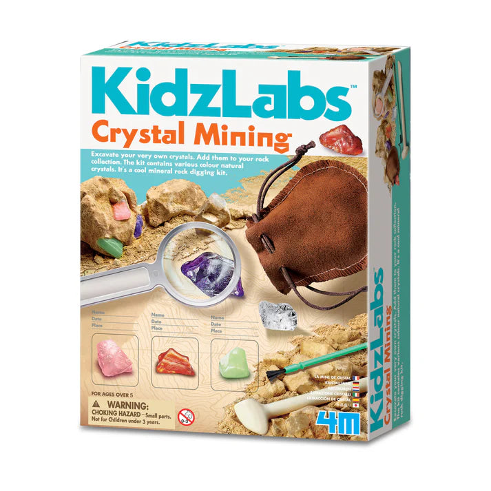 KidzLabs - Crystal Mining - Toot Toot Toys