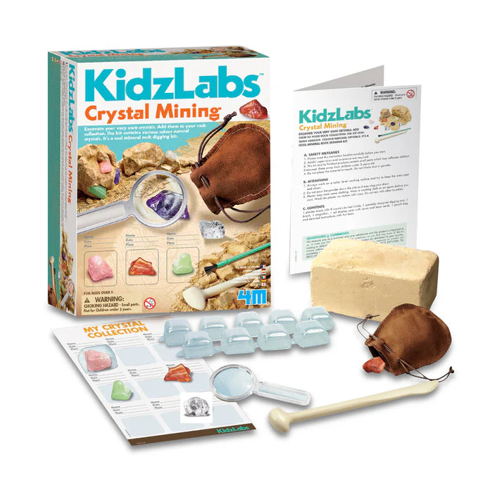 KidzLabs - Crystal Mining - Toot Toot Toys