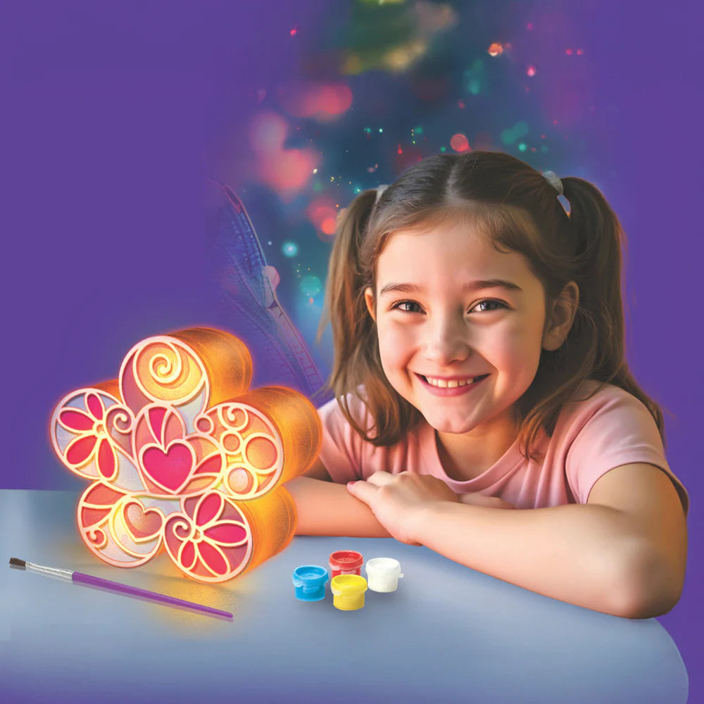 KidzMaker - Colour Lit Flower Lamp