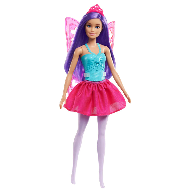 Barbie Dreamtopia Fairy Doll Purple Hair Toot Toot Toys