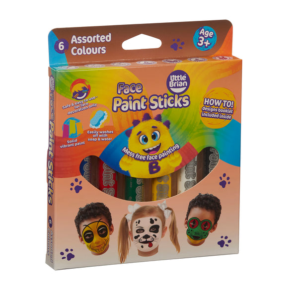 Little Brian Face Paint Sticks - 6pk