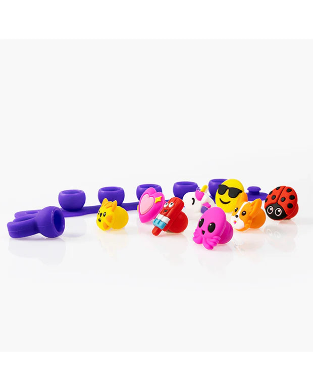 Plip Charms Bracelet - Purple