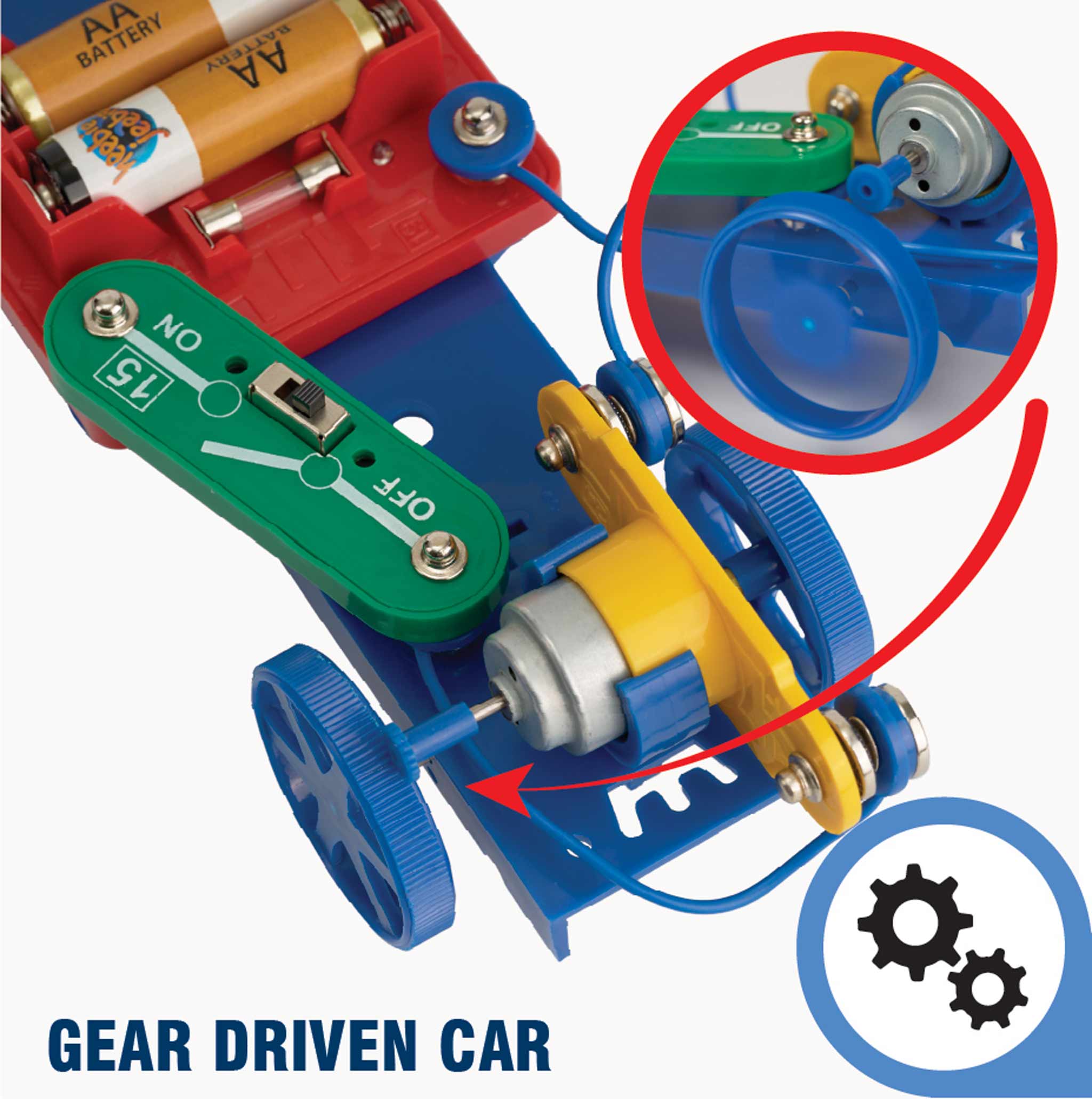 Helica Clip Circuit - Electronic Car Kit