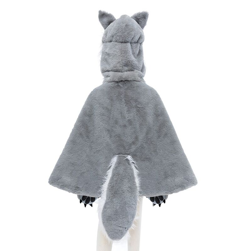 Woodland Storybook Wolf Cape Size (Size 4-6)