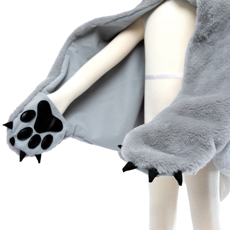 Woodland Storybook Wolf Cape Size (Size 4-6)
