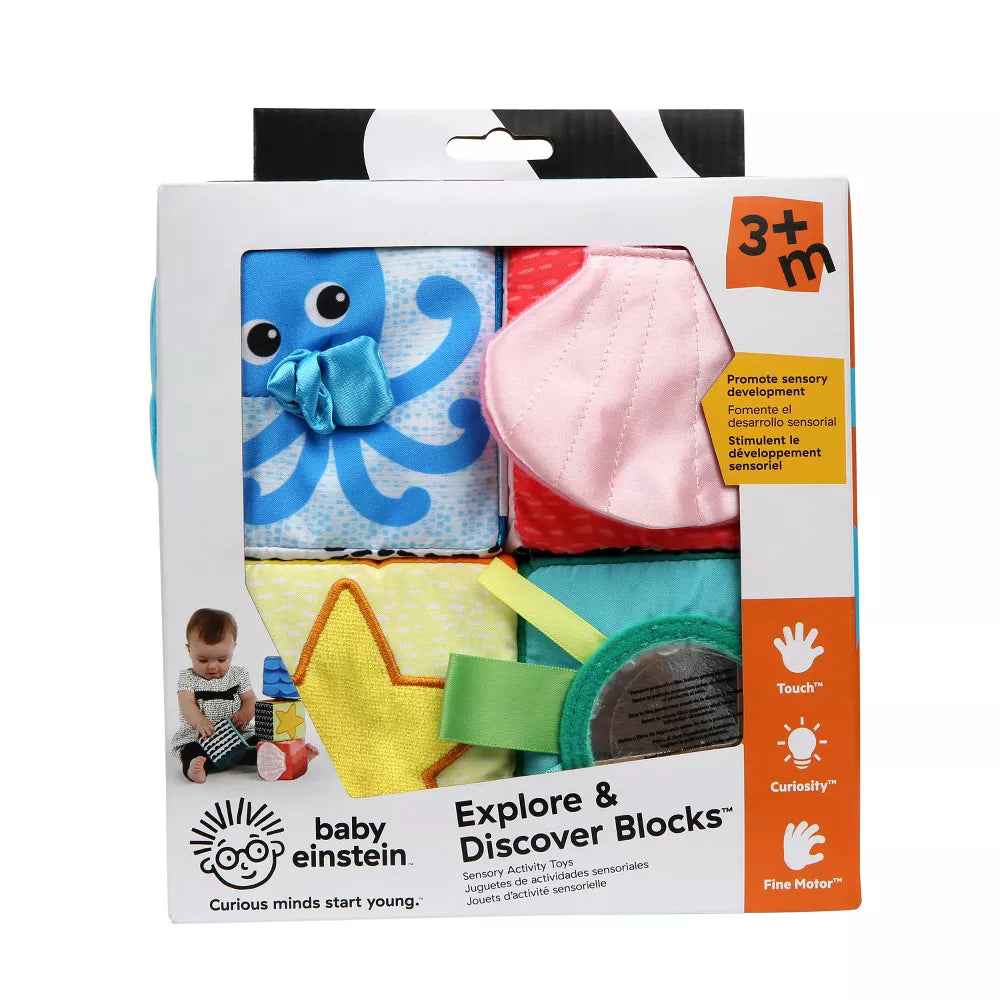 Baby Einstein -  Explore & Discover Soft Blocks