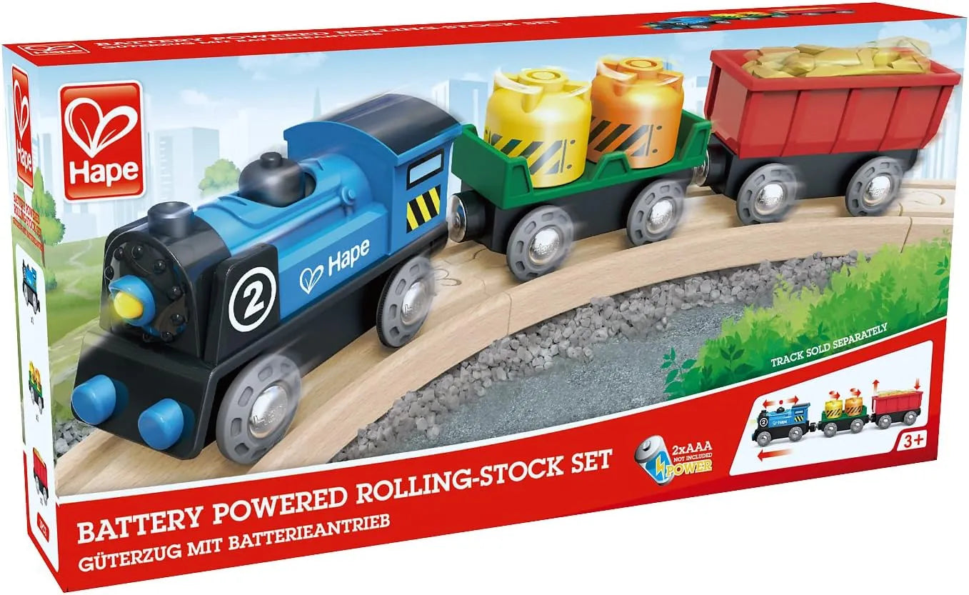 Battery Powered Rolling-Stock Set