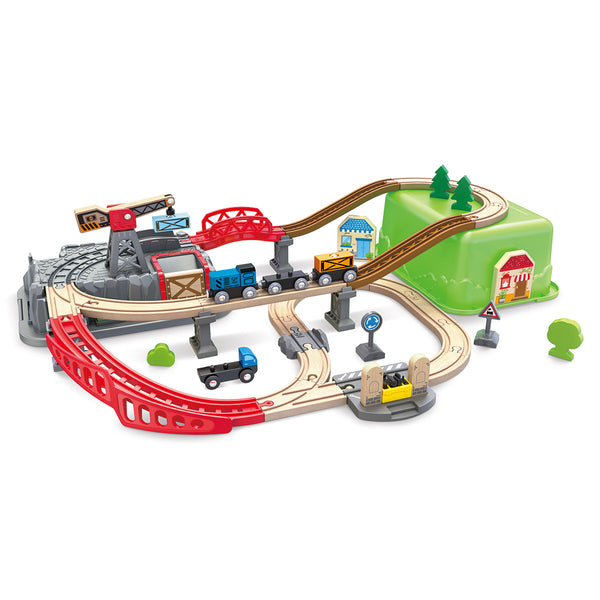 Hape - Railway Bucket-Builder Set