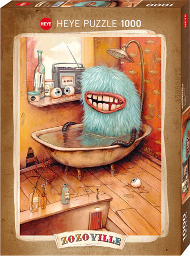 Zozoville - Bathtub - 1000 Piece Puzzle