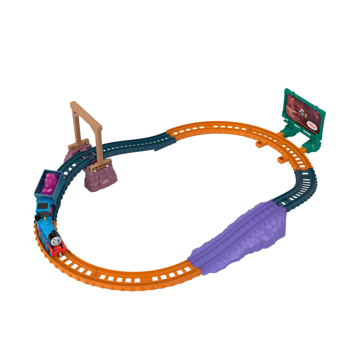 Thomas & Friends™ - Die-Cast Push Along Track Set - Gordon in The Old Mines Set - NEW!