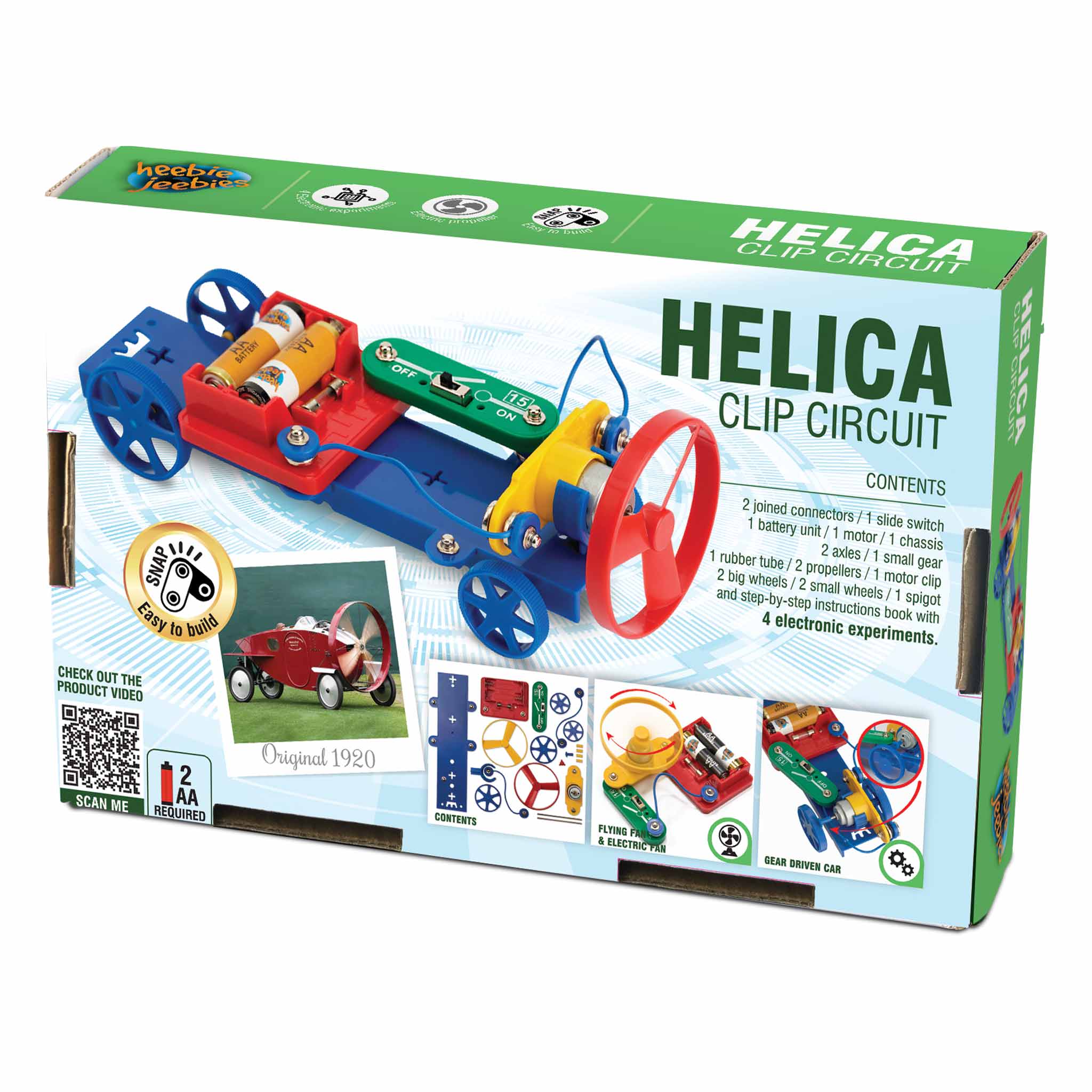 Helica Clip Circuit - Electronic Car Kit