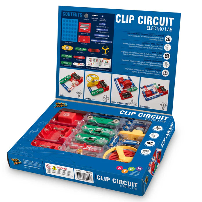 Clip Circuit Electrolab - 80 Electronic Experiments Kit