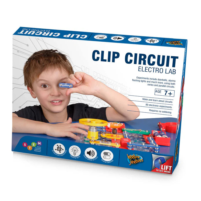 Clip Circuit Electrolab - 80 Electronic Experiments Kit