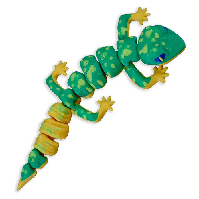 Fidgimals - Palm-size Fidget - Emerald Gecko