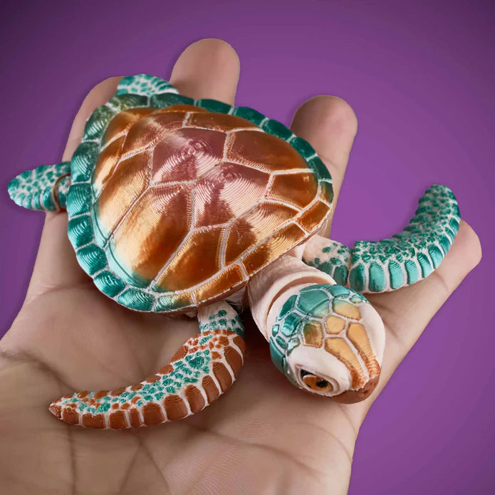 Fidgimals - Palm-size Fidget - Green Sea Turtle