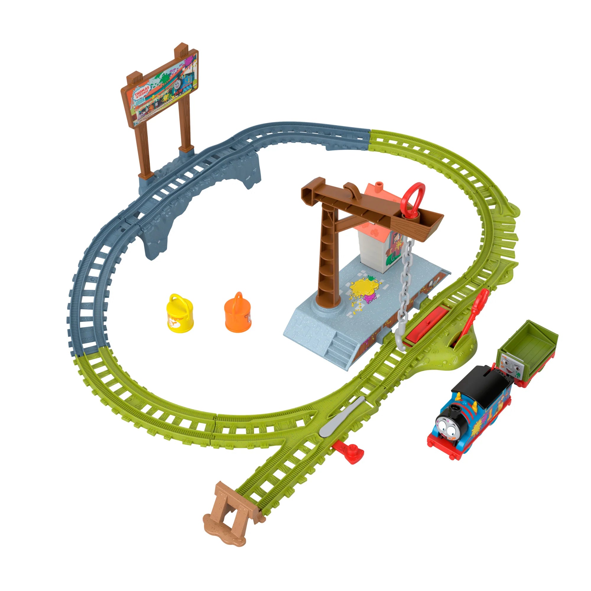 Motorised Thomas Paint Delivery Set