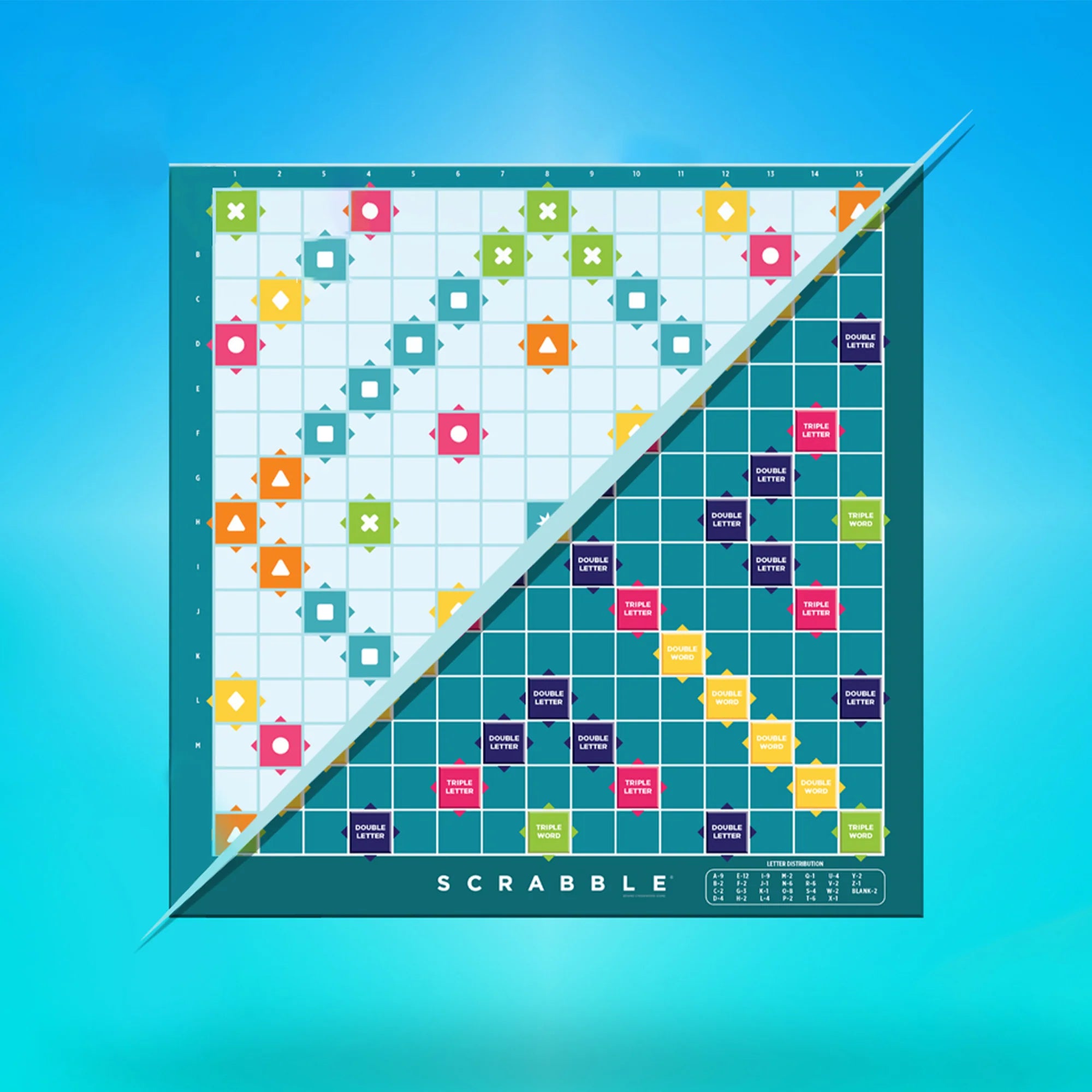 Scrabble 2 in 1 Board Game