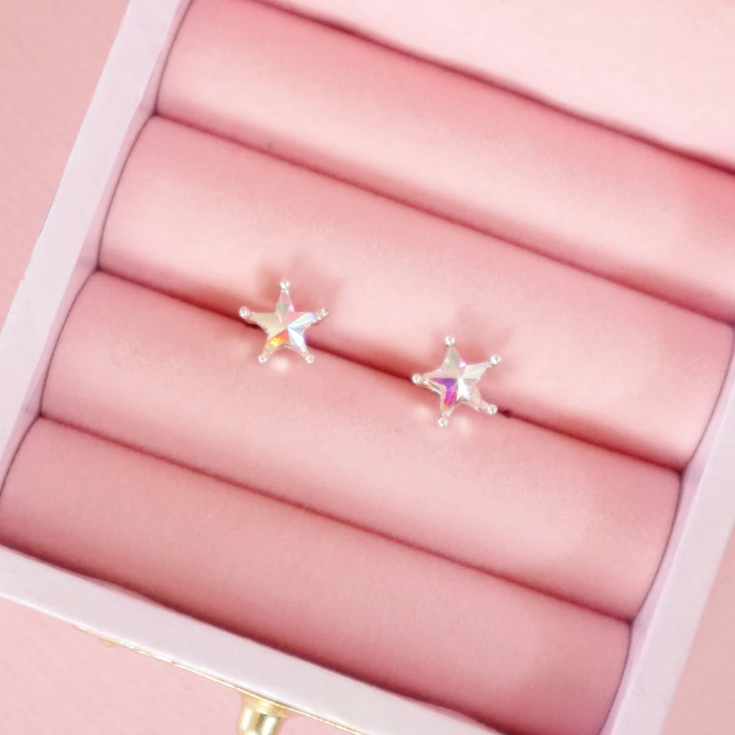 Crystal Shining Star Earrings
