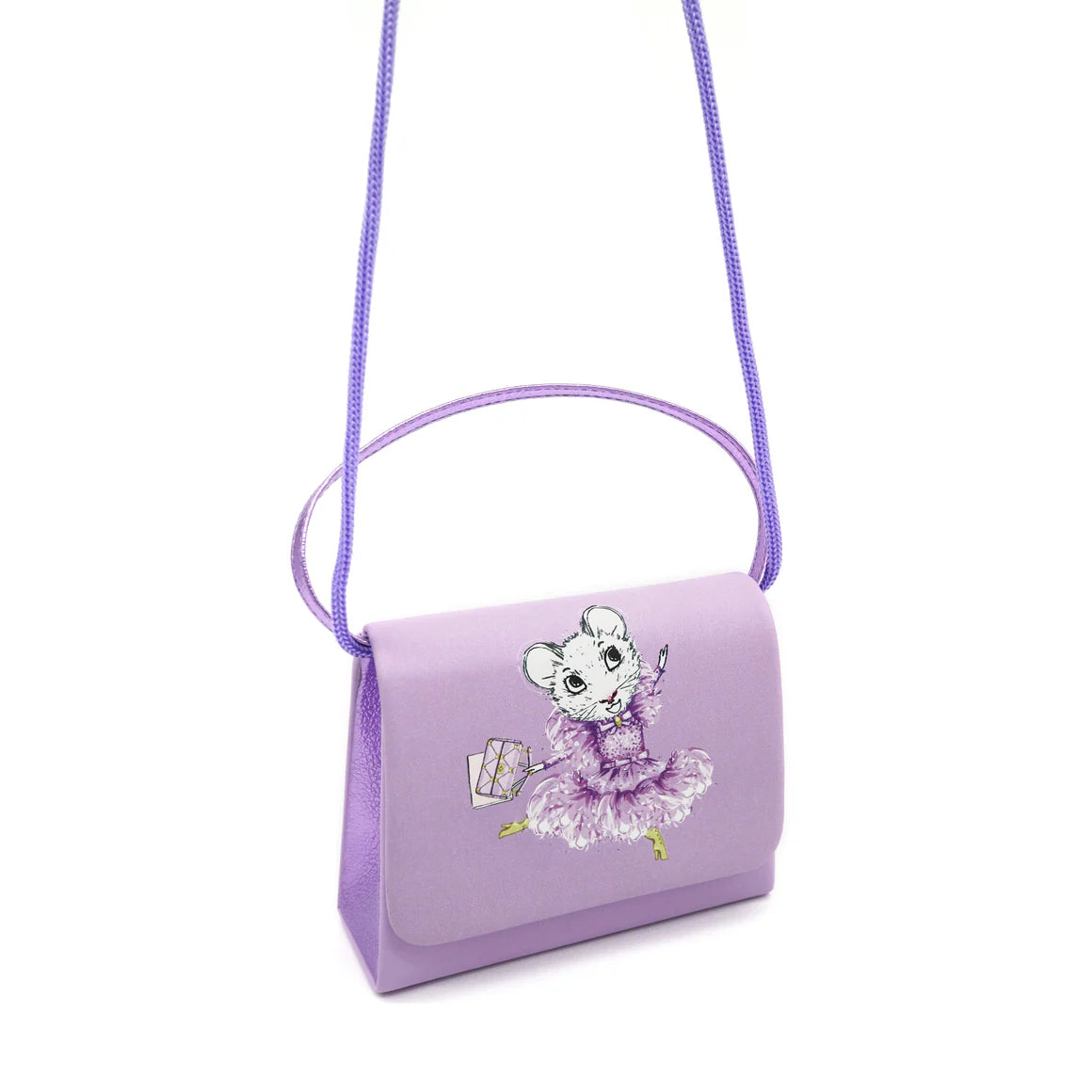 The Secret Crown Mini Handbag in Lilac