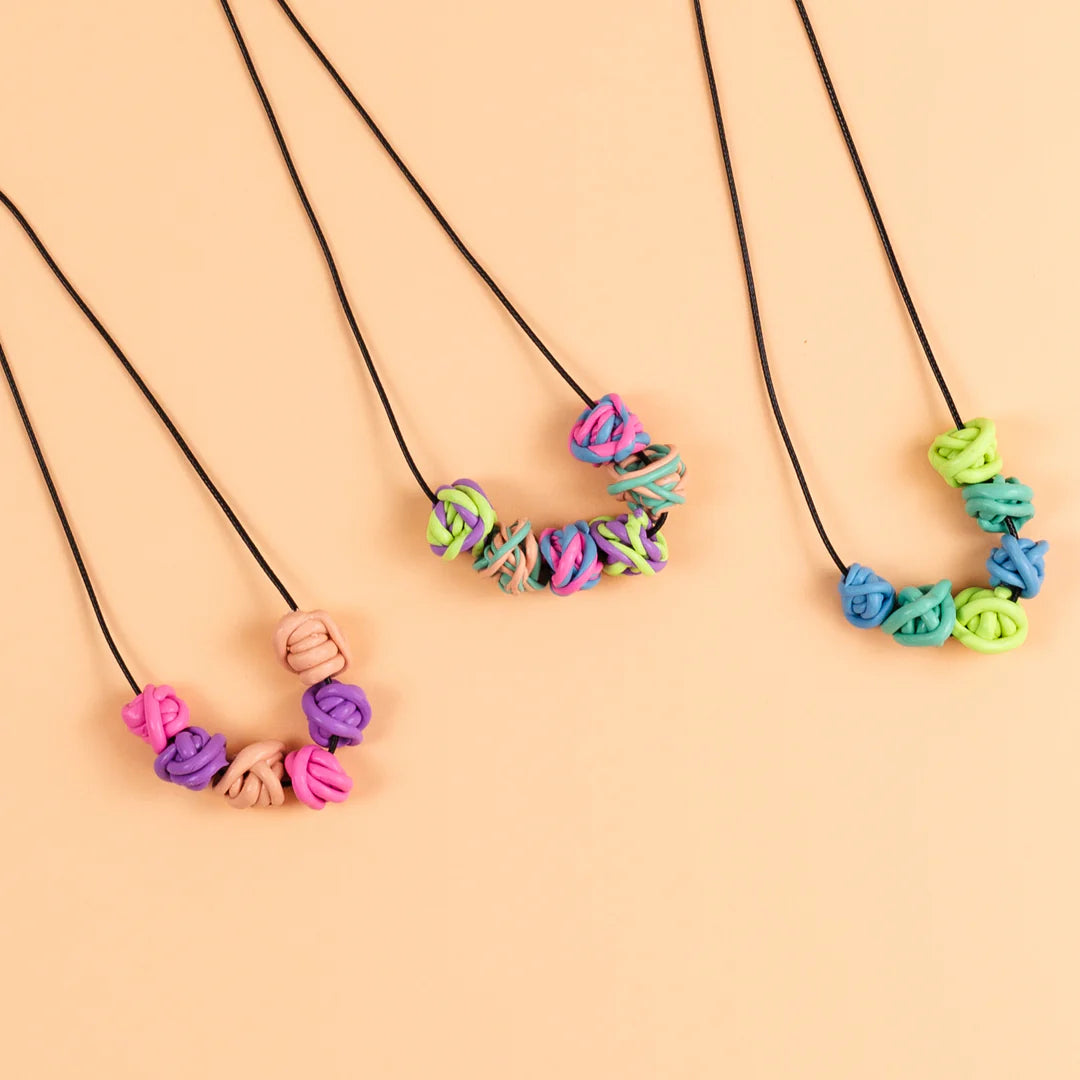 Jewellery Design Kit - Twisted Bead Necklace
