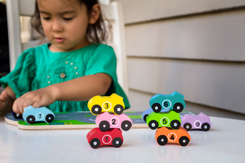 1-10 Car Puzzle