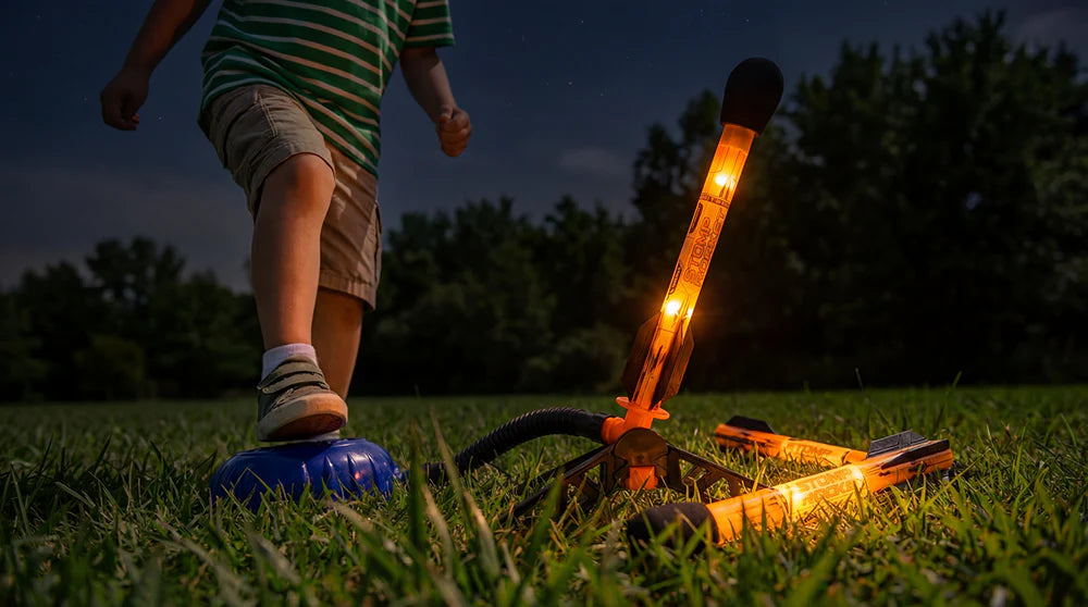 Light-Up Stomp Rockets