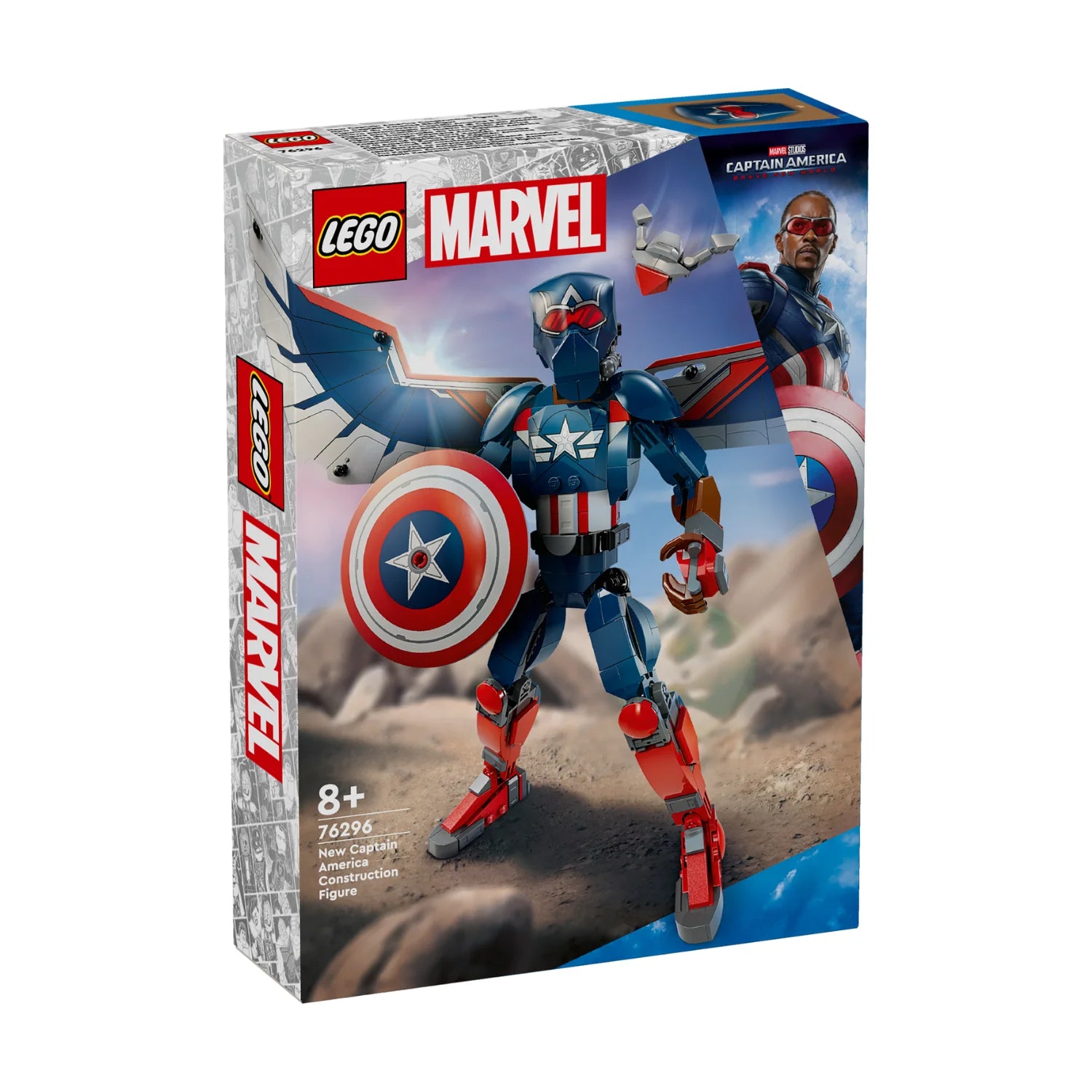 Marvel - New Captain America Construction Figure (76296)