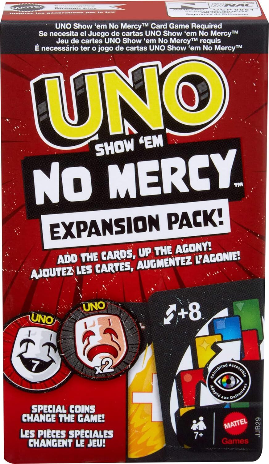 UNO Show 'Em No Mercy Card Game - Expansion