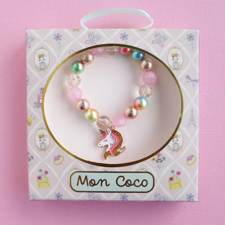 Mon Coco - Unicorn Shimmer Elastic Bracelet