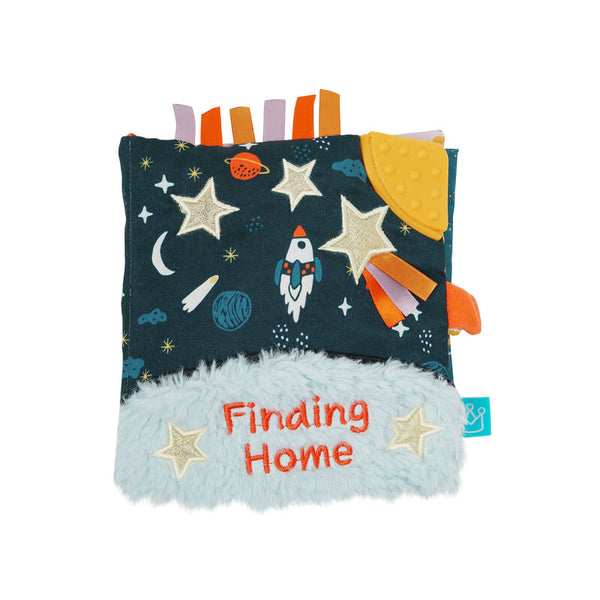 The Manhattan Toy Company - Little Rocket Finds Home Fabric Book