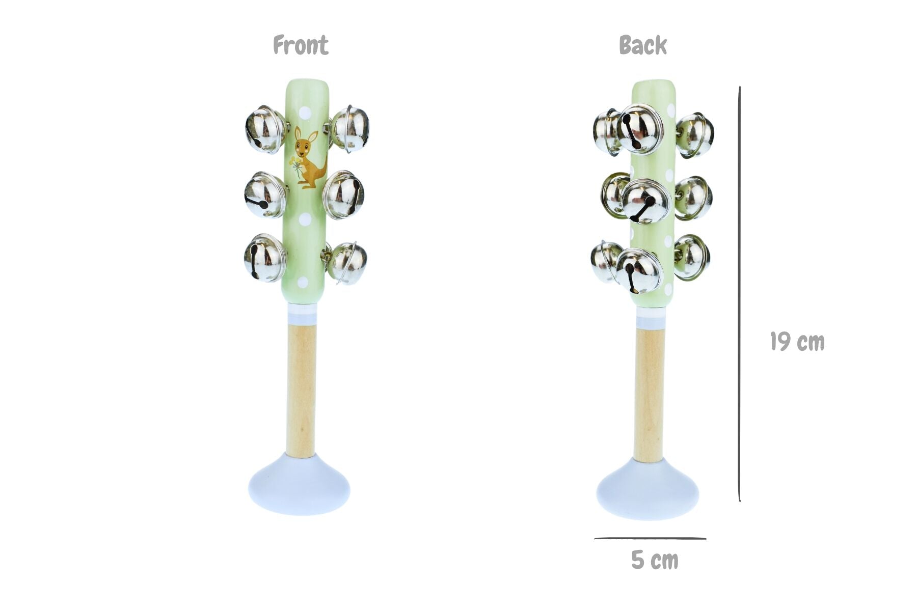 Bush Buddies Australian Animals Maraca & Bell Stick Music Set