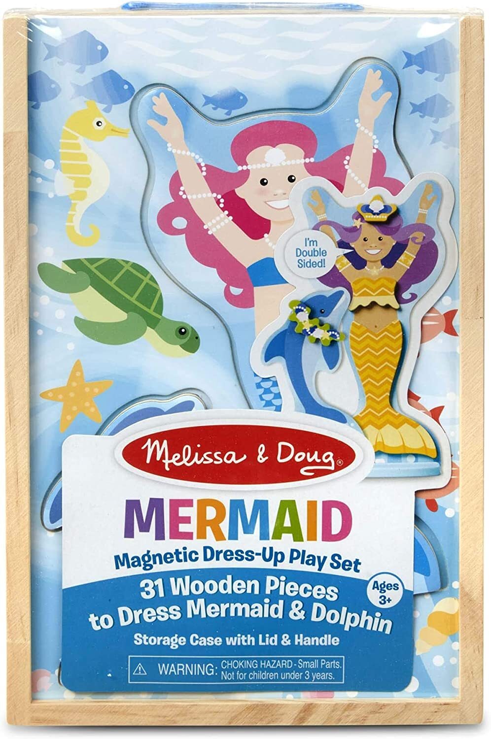 Mermaid Magnetic Dress-up Play Set