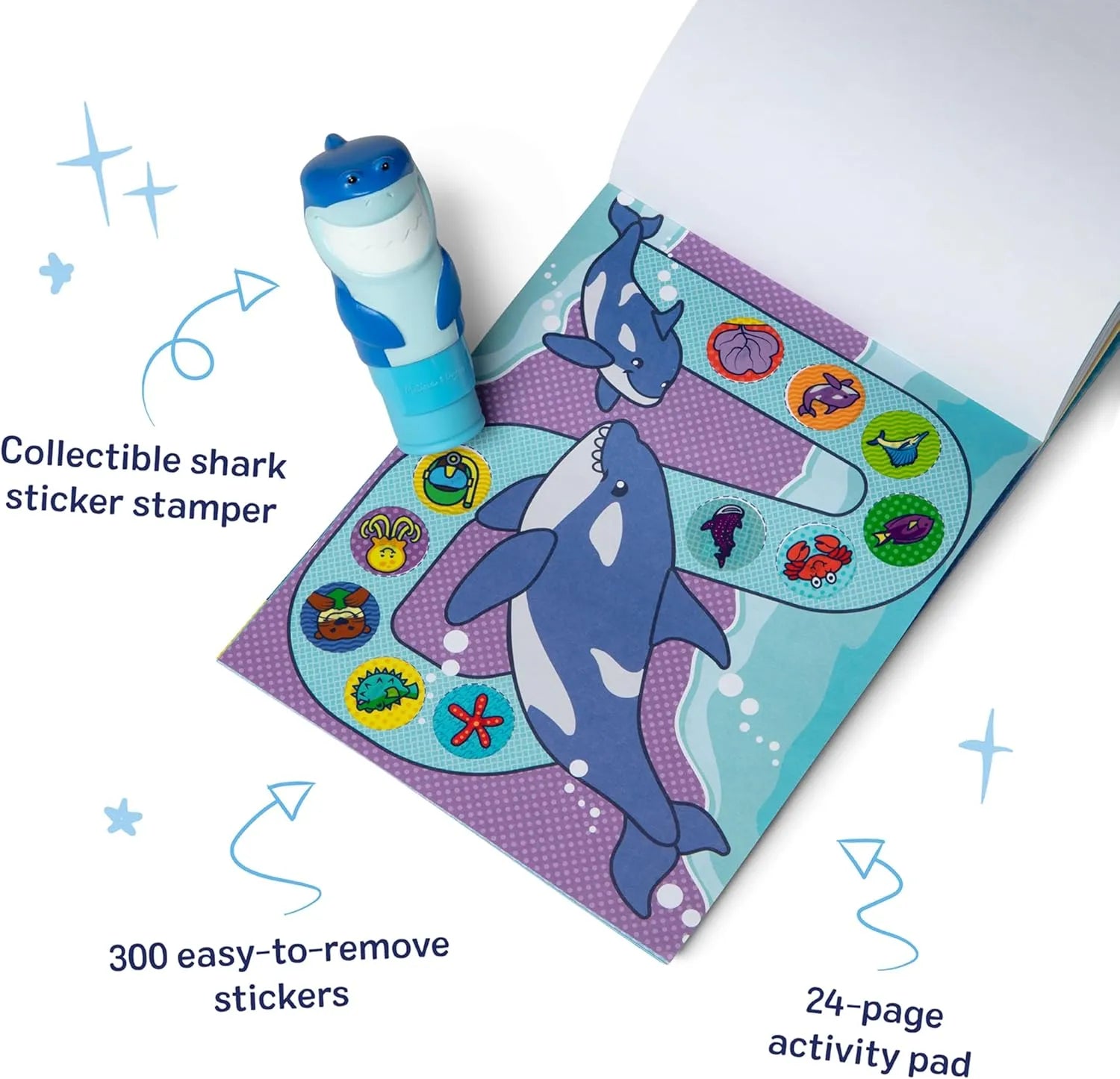 Sticker WOW! Activity Pad Set - Shark