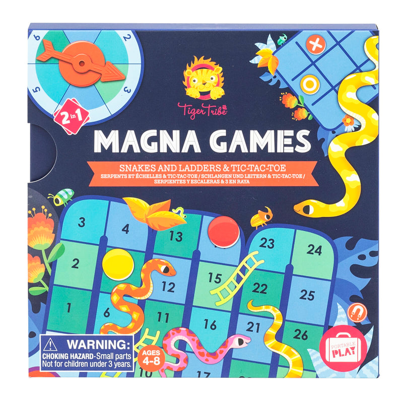 Tiger Tribe - Magna Games - Snakes & Ladders & TIC-TAC-TOE