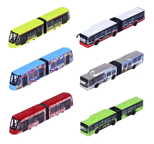 Trams and Buses (77528) - Assorted - Toot Toot Toys