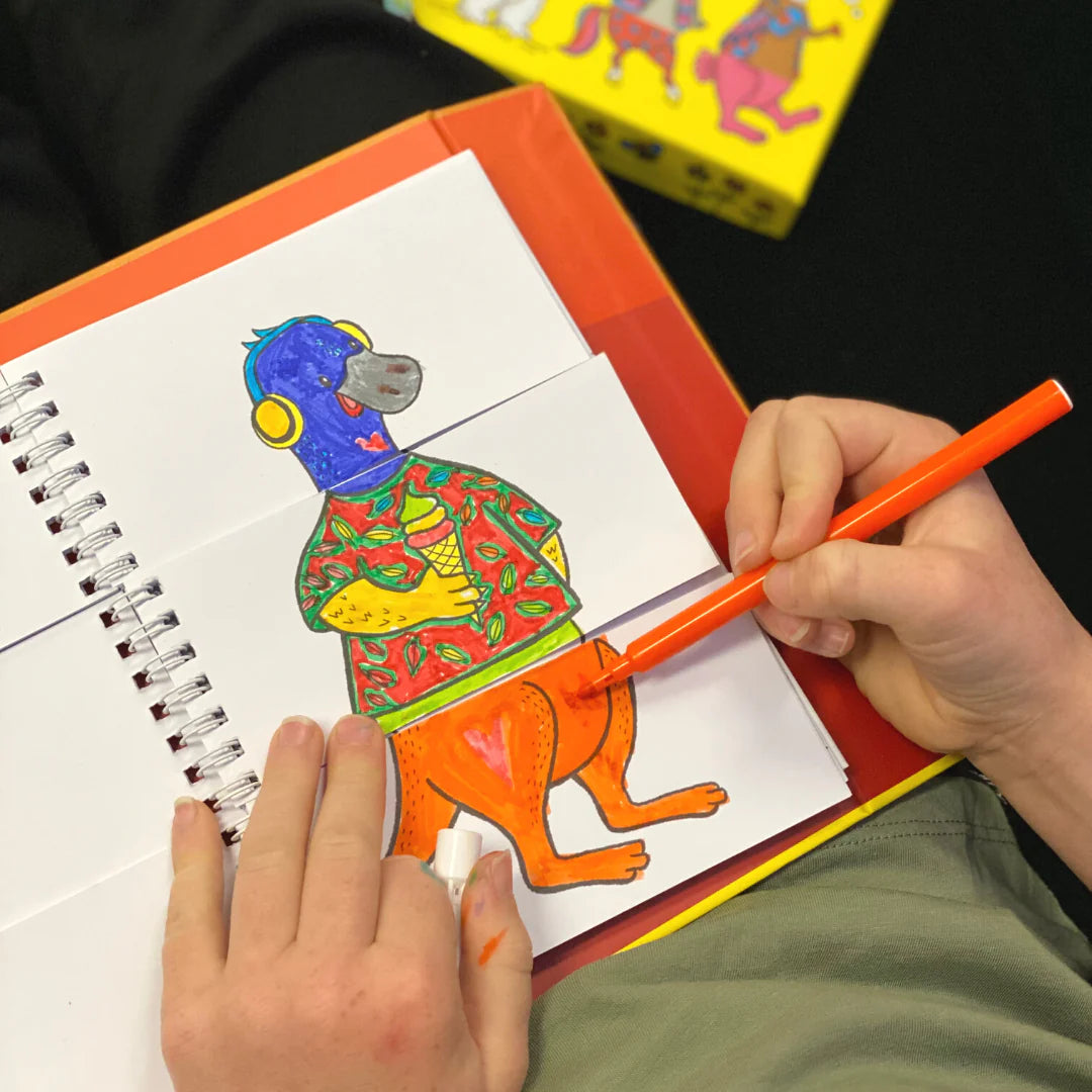 Mash-up Colouring Set - Animal Mix Up