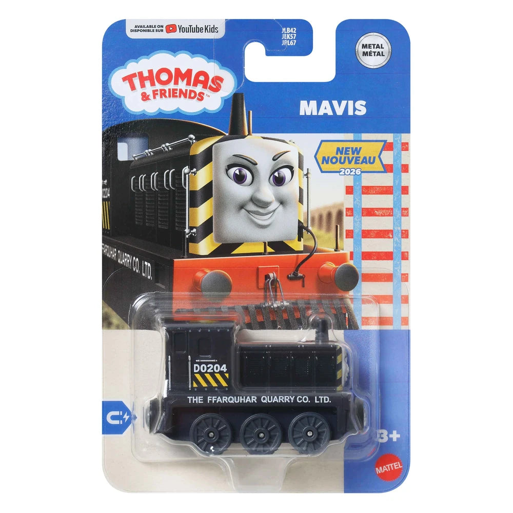 Die-Cast Push Along Engine - Mavis