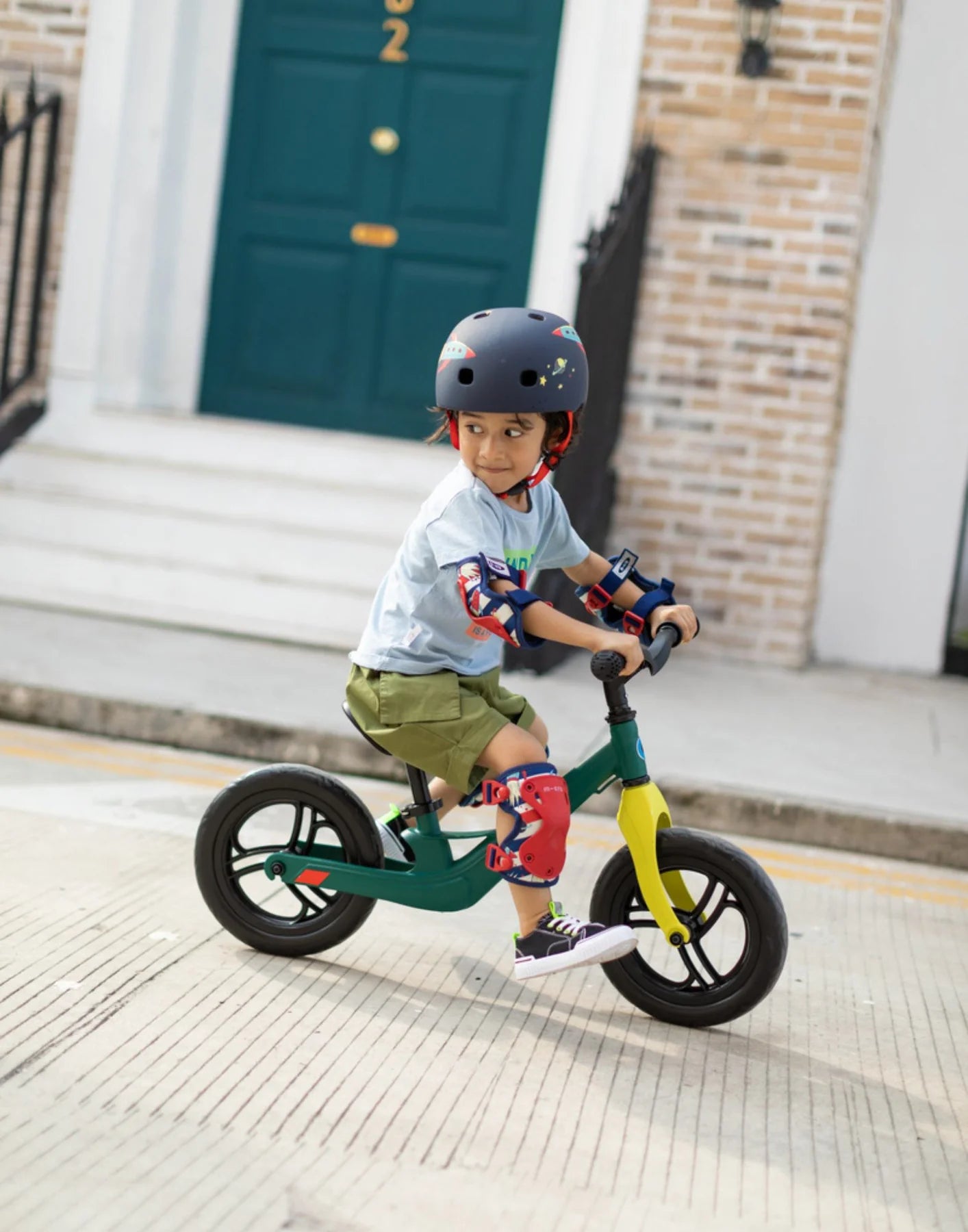 Micro Balance Bike Lite - Peacock Green