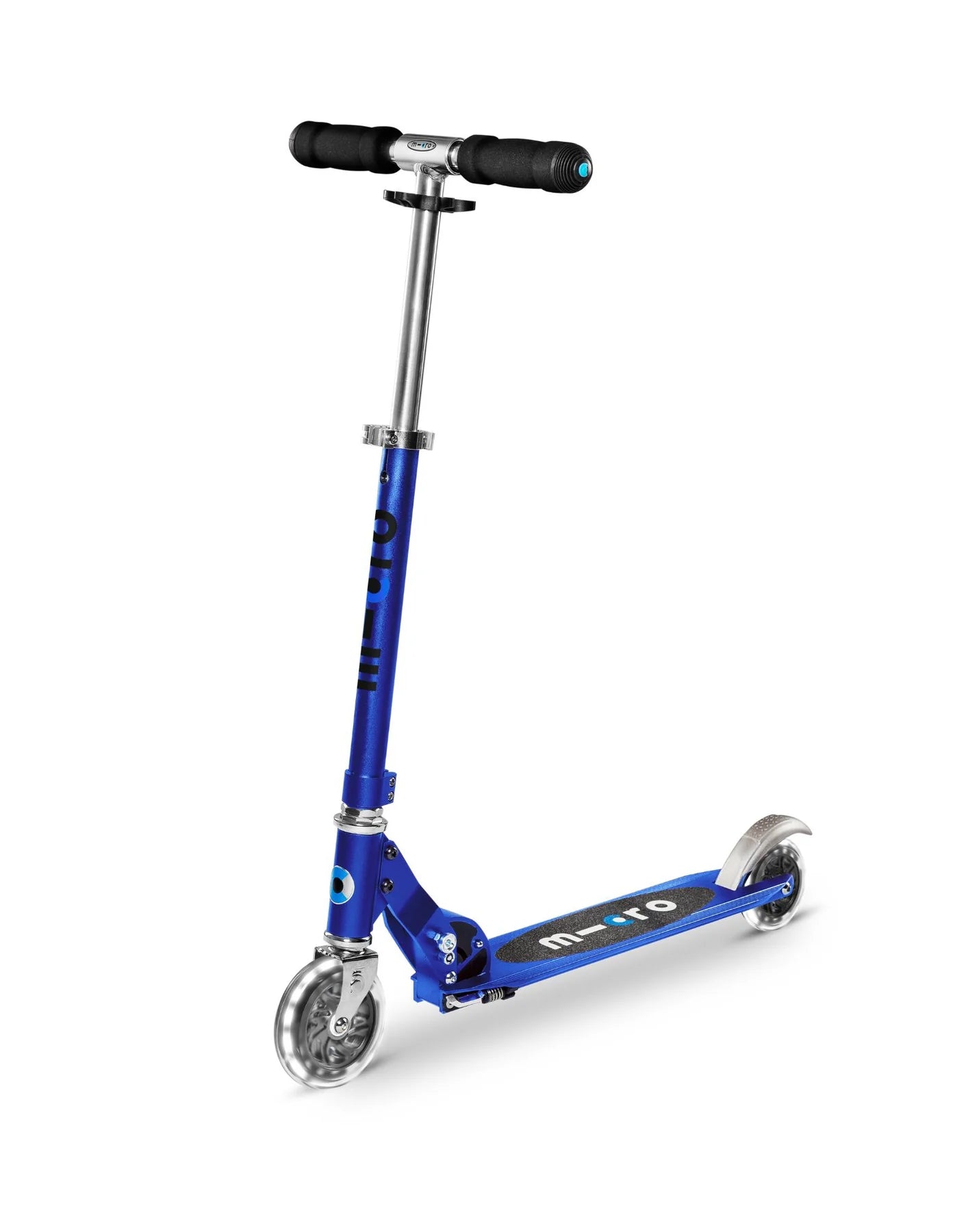 Micro Sprite Light Up Scooter - Sapphire Blue - LED Wheels - 5 to Adult