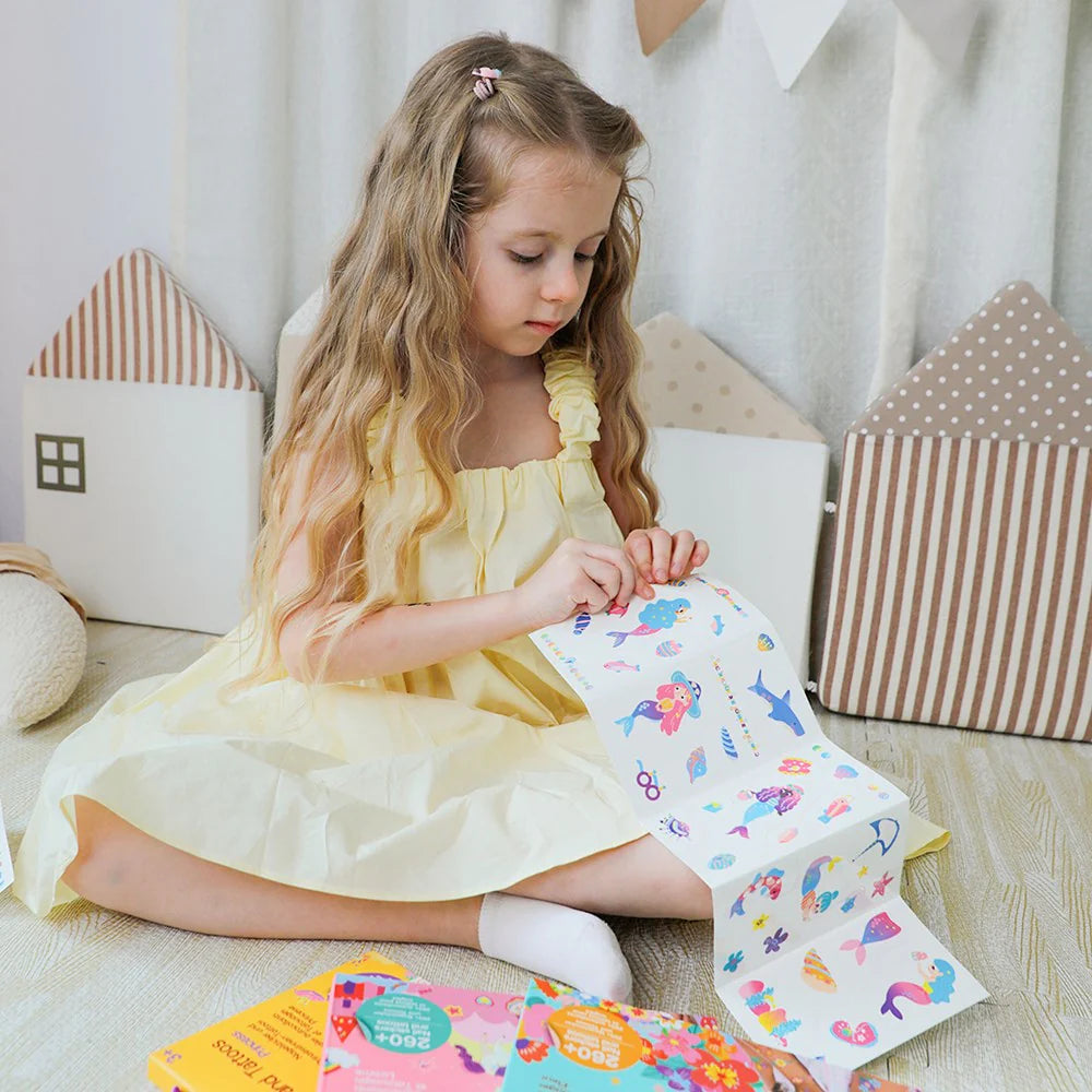 Mermaid Nail Stickers and Tattoos - Toot Toot Toys