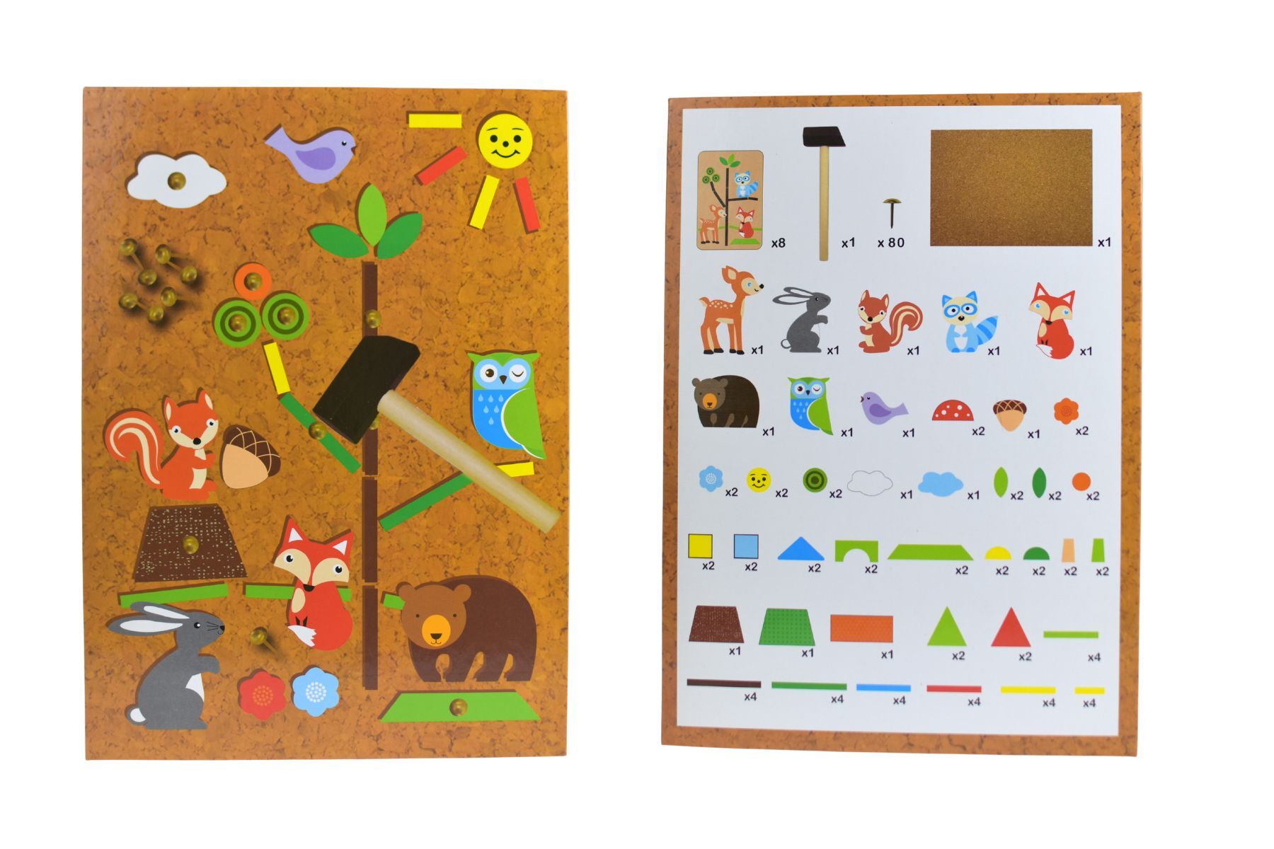 Forest Friend Tap A Shape Set