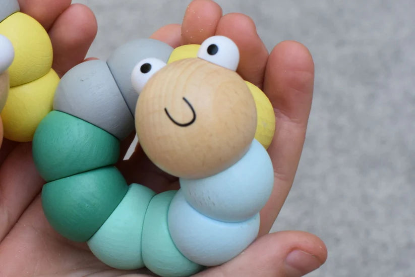 Wooden Jointed Worm