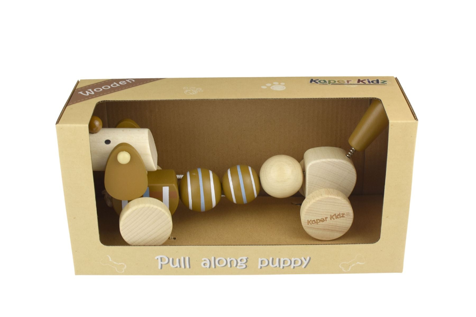 Calm & Breezy Wooden Pull Along Sausage Dog
