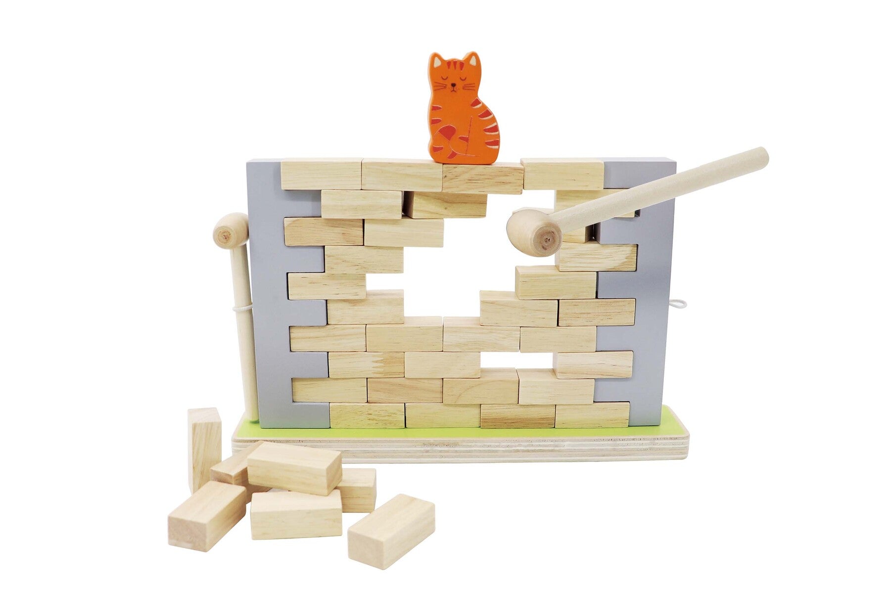 Wooden Jenga Wall