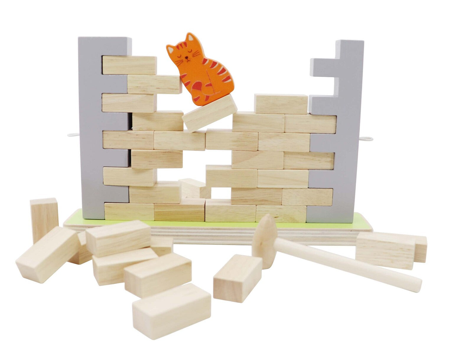 Wooden Jenga Wall