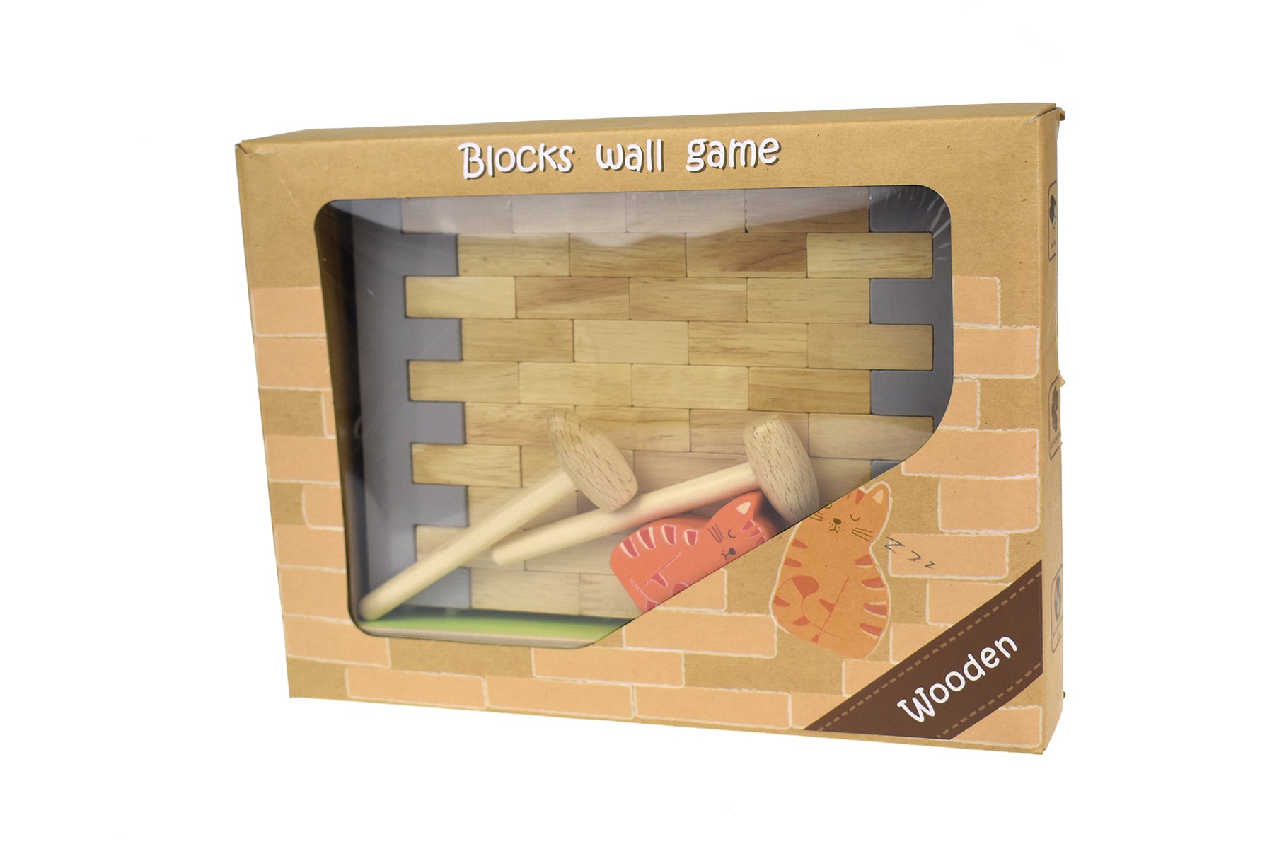 Wooden Jenga Wall