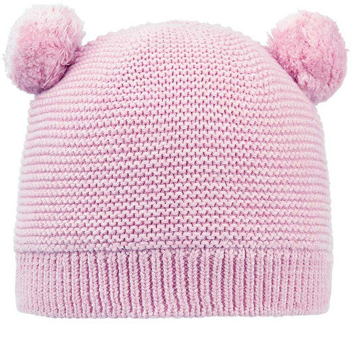 Organic Beanie - Snowy Lavender